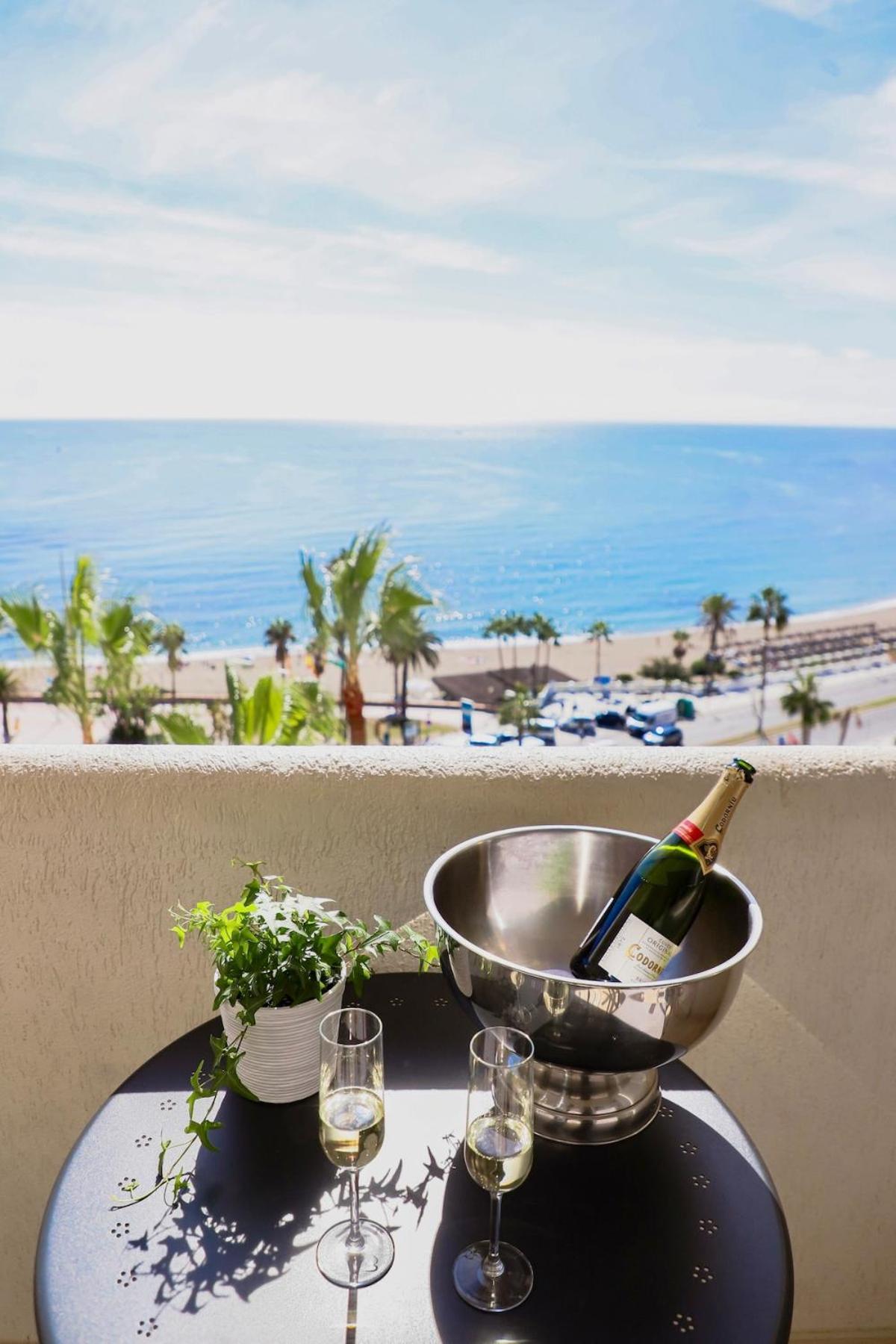 Apartmán Direct Sea View- Bilbil Sunrise! Benalmádena Exteriér fotografie